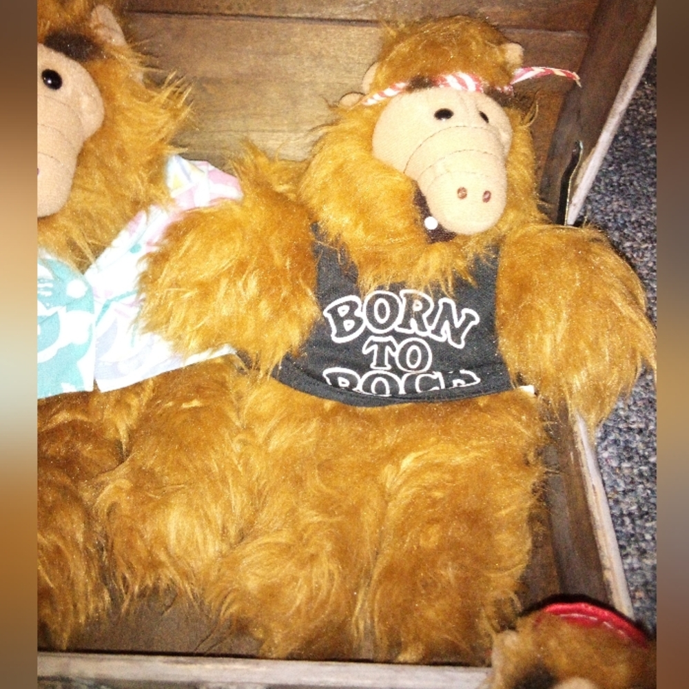 Lot Of 3 1988 Alf Puppets Alien UFO - Picture 4 of 9
